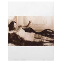 Fin de Siecle tattooed woman letterhead by spyderfyngers Fin de Siecle tattooed woman letterhead