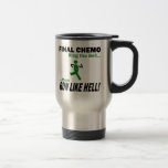 Final Chemo Run Like Hell - Kidney Cancer Mugs