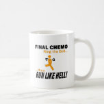 Final Chemo Run Like Hell - Leukemia Coffee Mugs