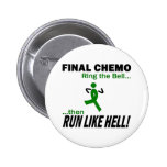 Final Chemo Run Like Hell - Liver Cancer Button
