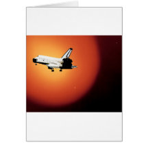 Final Flight Nasa Space Shuttle Program Greeting Cards