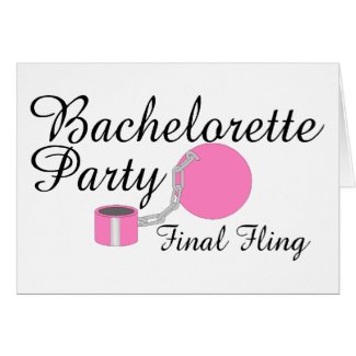 Final Fling Ball And Chain card