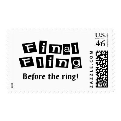 Final Fling Before The Ring Stamp