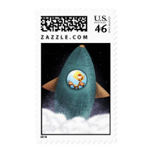 Final frontier postage stamp