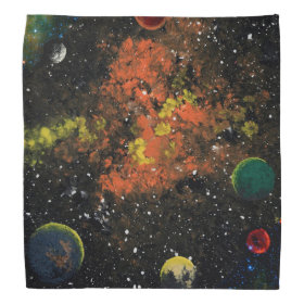 FINAL FRONTIERS (outer space design 8) ~ Bandana