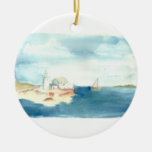 Final Lighthouse Christmas Ornaments
