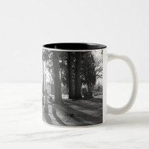 Final Sunset (b&w) Mug