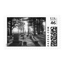 Final Sunset (b&w) Postage