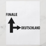 finale deutschland icon flyer