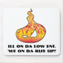 finallogo, Ill On Da Low Ent.'We On Da Rise Up!' mousepads