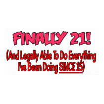 FInally 21! posters