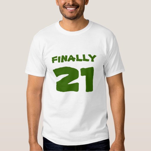 finally 21 shirts