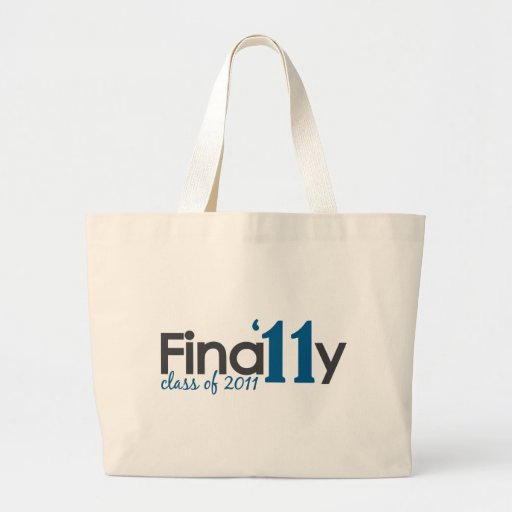 Finally Class of 2011 Canvas Bags