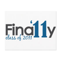 Finally Class of 2011 Post Card