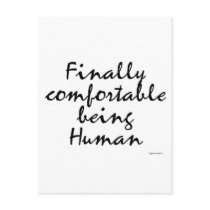 Finally Comfortable postcards