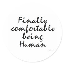 Finally Comfortable stickers
