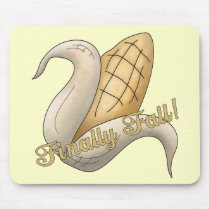 Finally Fall Thanksgiving Mousepad mousepads
