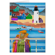 Finally Home 3 Greeting Cards