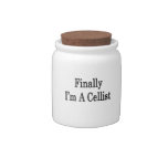 Finally I'm A Cellist Candy Jars