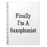 Finally I'm A Saxophonist Notebook