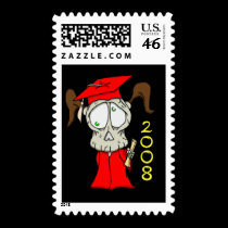 Finally Made It ! girl red postage by cimmerrian Finally Made It ! girl red postage
