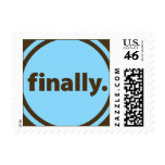 Finally. Postage Stamp