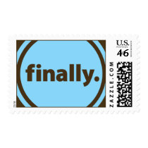 Finally. Postage Stamp