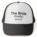 Finally the Bride Gift hat