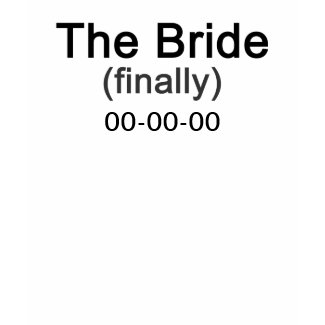 Finally the Bride tank top