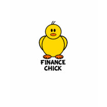 Finance Chick t-shirts