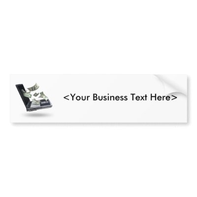 Finances Bumper Stickers by beverlytazangel