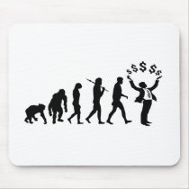 Financial adviser banker investment broker gear mousepads by Funkart Financial adviser banker investment broker gear mousepads