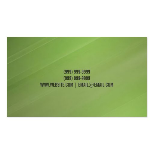 Financial Adviser, Money Consultant, Counsel Business Card Template (back side)
