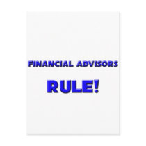 Financial Advisors Rule! postcards