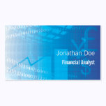 Financial Analyst Accountant business cards