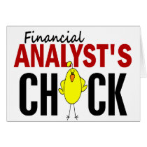 Financial Analyst’s Chick cards