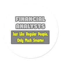 Financial Analysts ... Smarter Stickers