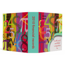 Financial binders, math binders Christmas Gift