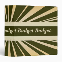 Financial Budget Binder