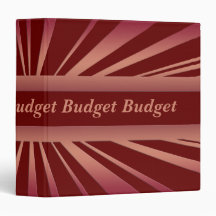 Financial Budget Binder