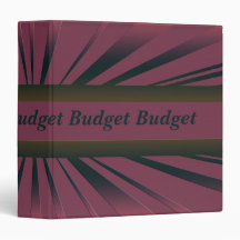 Financial Budget Binder