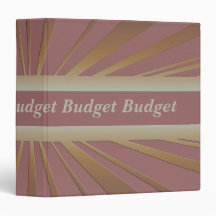 Financial Budget Binder