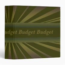 Financial Budget Binder