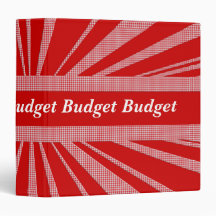 Financial Budget Binder