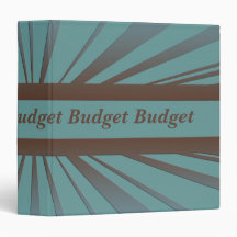 Financial Budget Binder