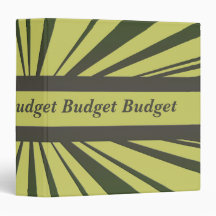 Financial Budget Binder