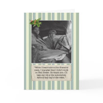 Financial Crisis Christmas Card w/ Auto Worker by Orderofstnick Financial Crisis Christmas Card w/ Auto Worker