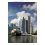 Financial district of Singapore Card