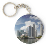 Financial district of Singapore Keychains
