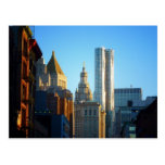 Financial District Skyline Cityscape Postcard
